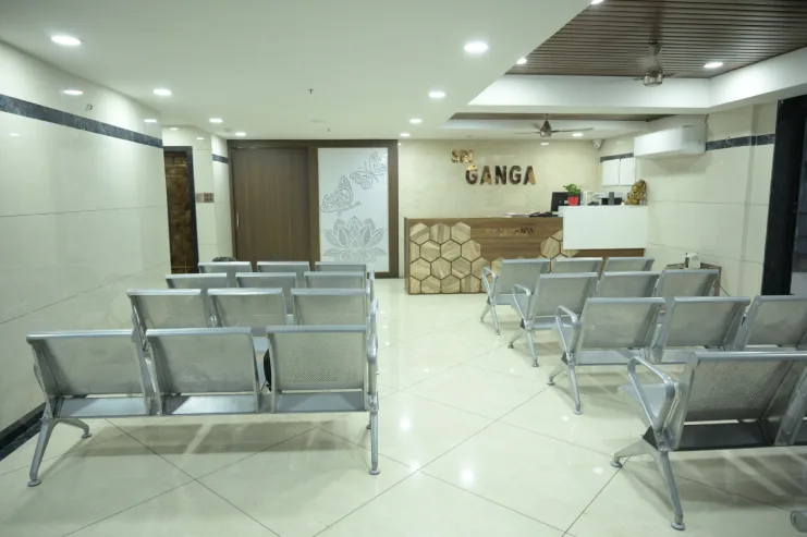 Sri Ganga Hospital ward